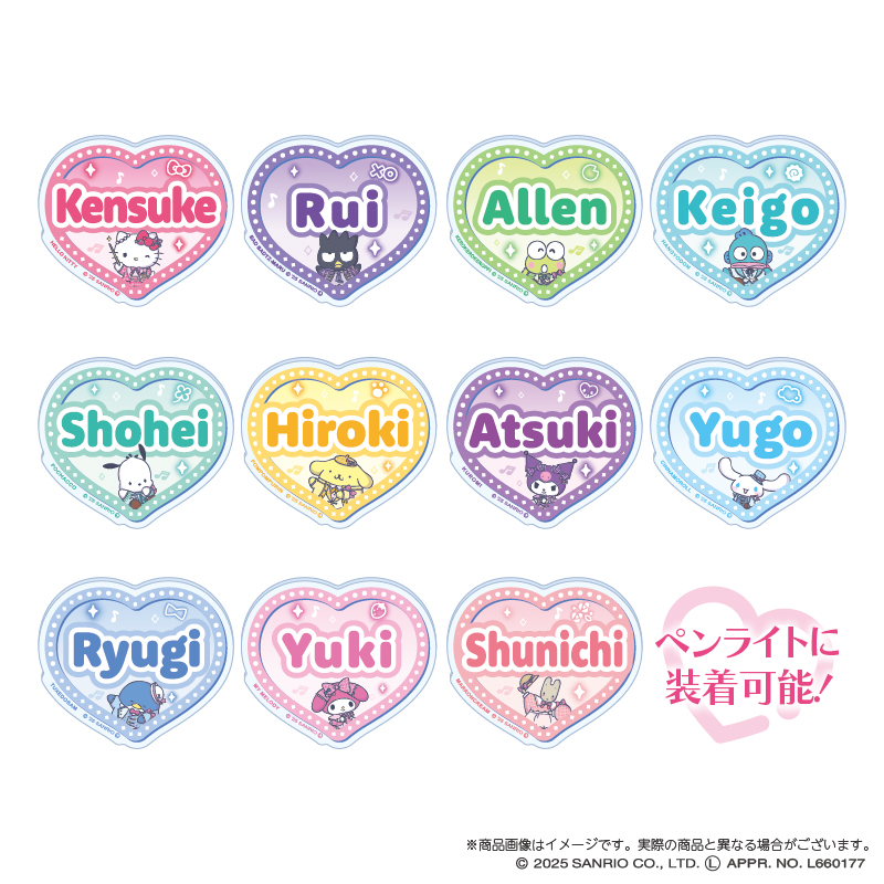 My Bestie Dream Stage with Sanrio characters 2025 アクリルペン
