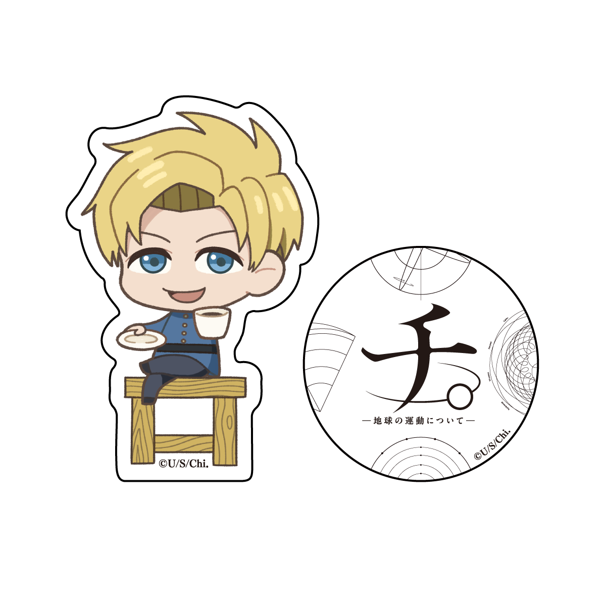 アニメ『チ。 ―地球の運動についてー』 ステッカーセット（ラファウ＋