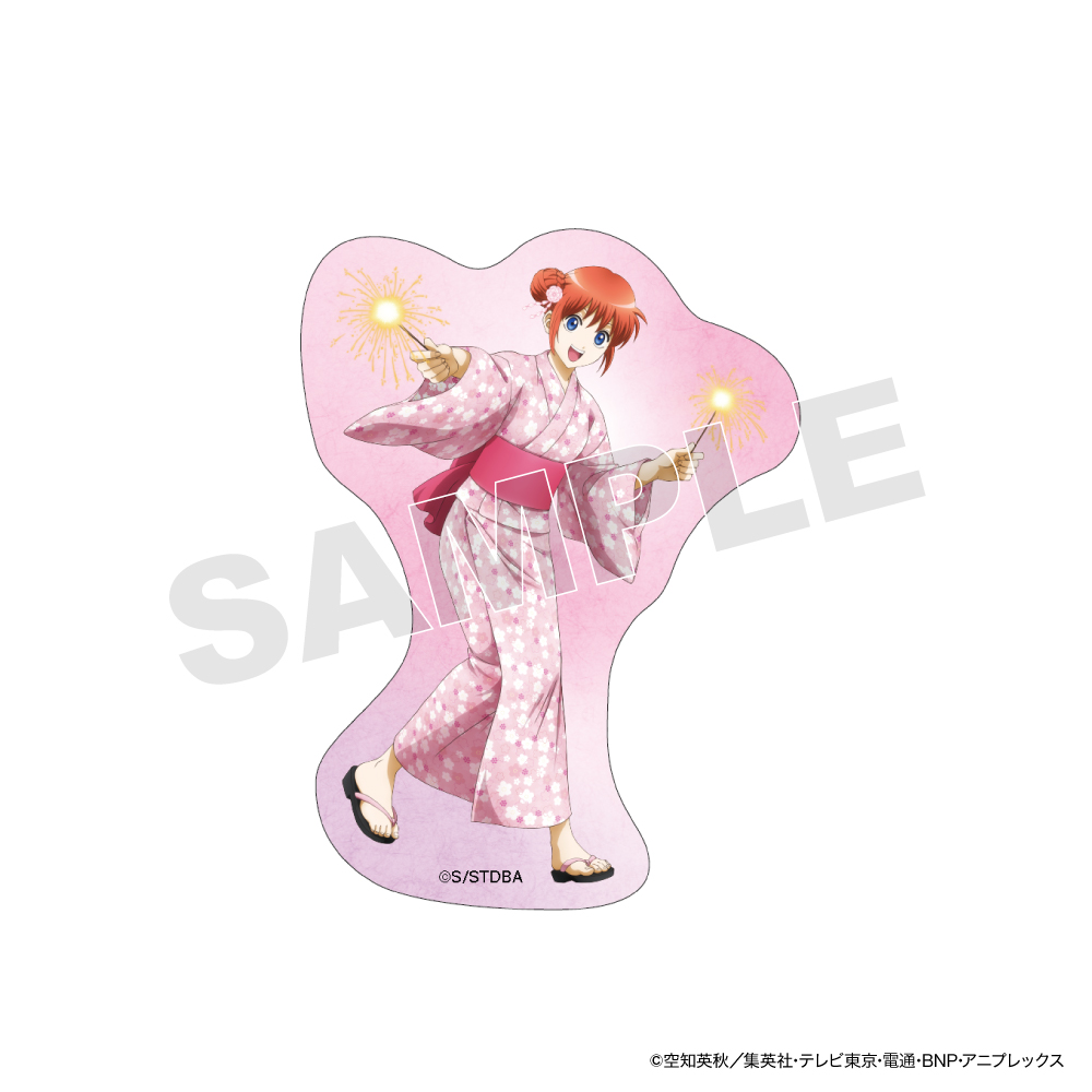 銀魂 ステッカーセット 神楽 手持ち花火ver.【アニメタイムズSTORE】