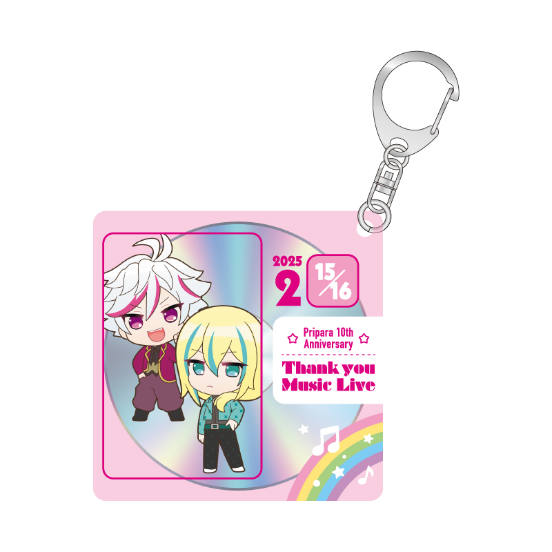 プリパラ クリスマス⭐︎ドリームライブ 2016 アクリルチャーム らぁら