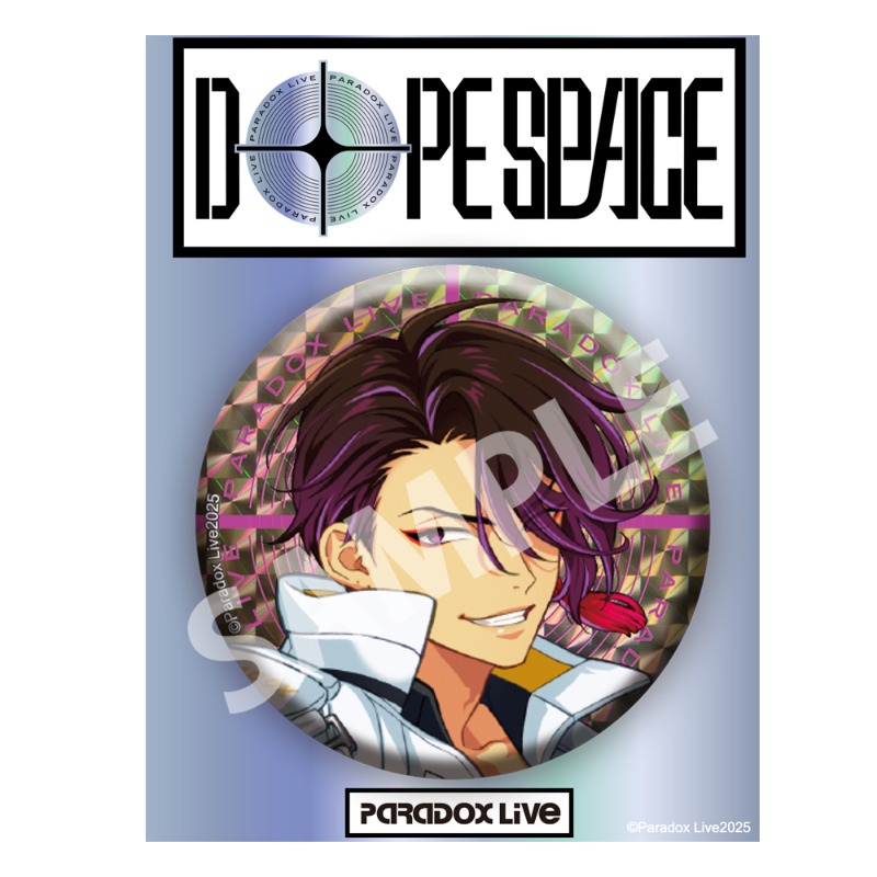PARADOX LIVE ユニットホログラムBIG缶バッジ Paradox Live Dope Space BIG缶バッジ カシラ【アニメタイムズ