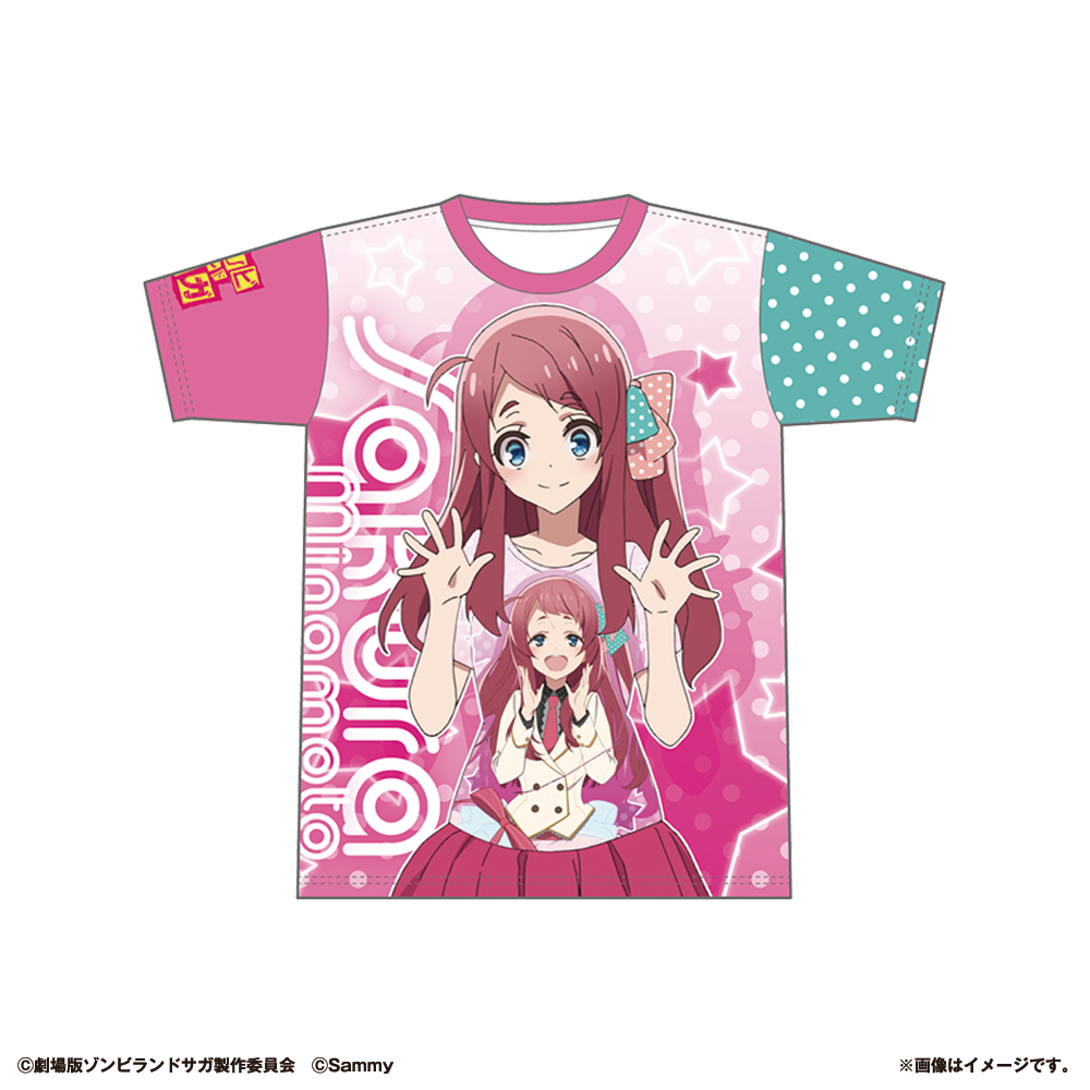 ゾンビランドサガ　源さくら　フルグラフィックTシャツ Pゾンビランドサガ フルグラフィックTシャツ（源さくら）【アニメ