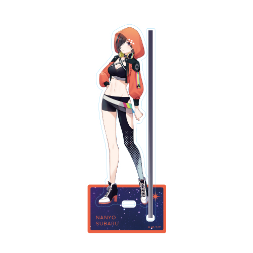 【中古】AmAmp アクリルスタンド Albemuth】Xmathリバーシブルアクリルスタンド（箔押しサイン入り