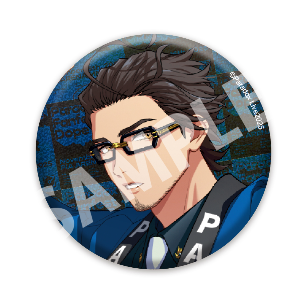 Paradox Live Fanfest Dope Box BIG缶バッジ 西門直明【アニメタイムズ