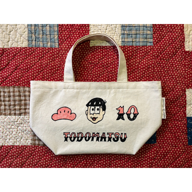 yacco paint works トートバッグ 入野自由グッズ開発室 yacco paint worksコラボトートバック（マチ有り