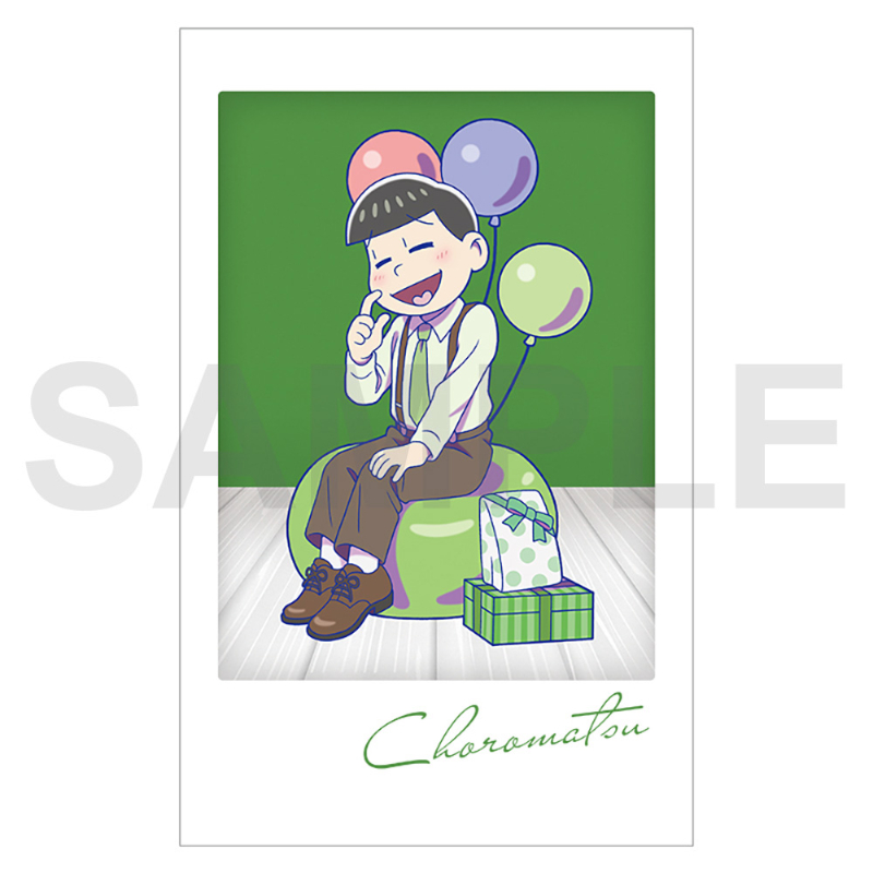 おそ松さん 6つ子バースデー'24 アクリルスタンド(カラ松) おそ松さん 6つ子バースデー'24 トレーディングチェキ風カード