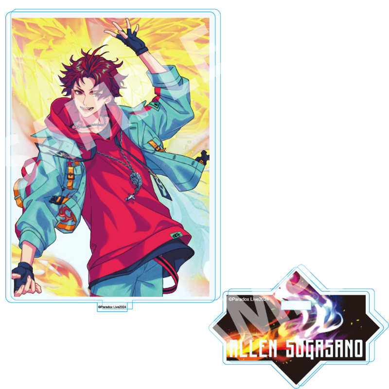 Paradox Live アクリルスタンド 幻影ライブ 朱雀野 アレン【アニメ