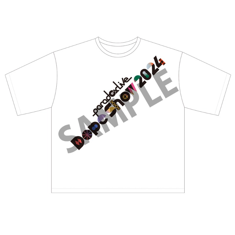 Paradox Live Dope Show 2024 BIG Tシャツ 白【アニメタイムズSTORE】