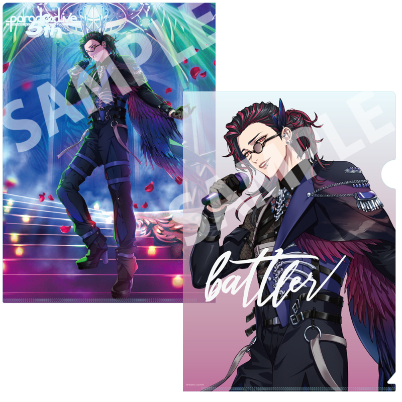 定番の冬ギフト Live Paradox A4クリアファイル 忠成 白 Anniversary 5th クリアファイル