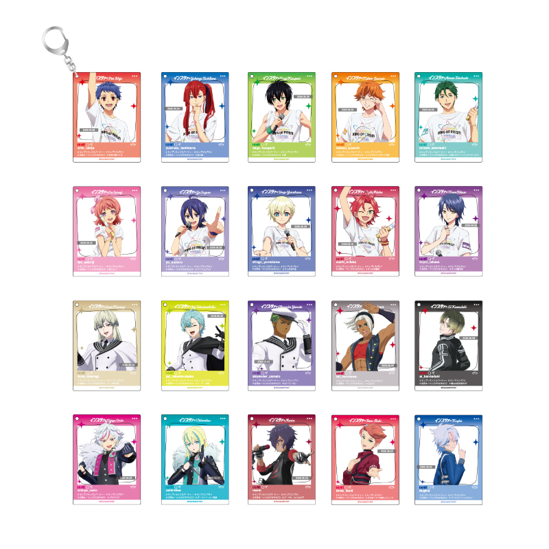 SNS風アクリルキーホルダー（十王院カケル）【アニメタイムズSTORE】