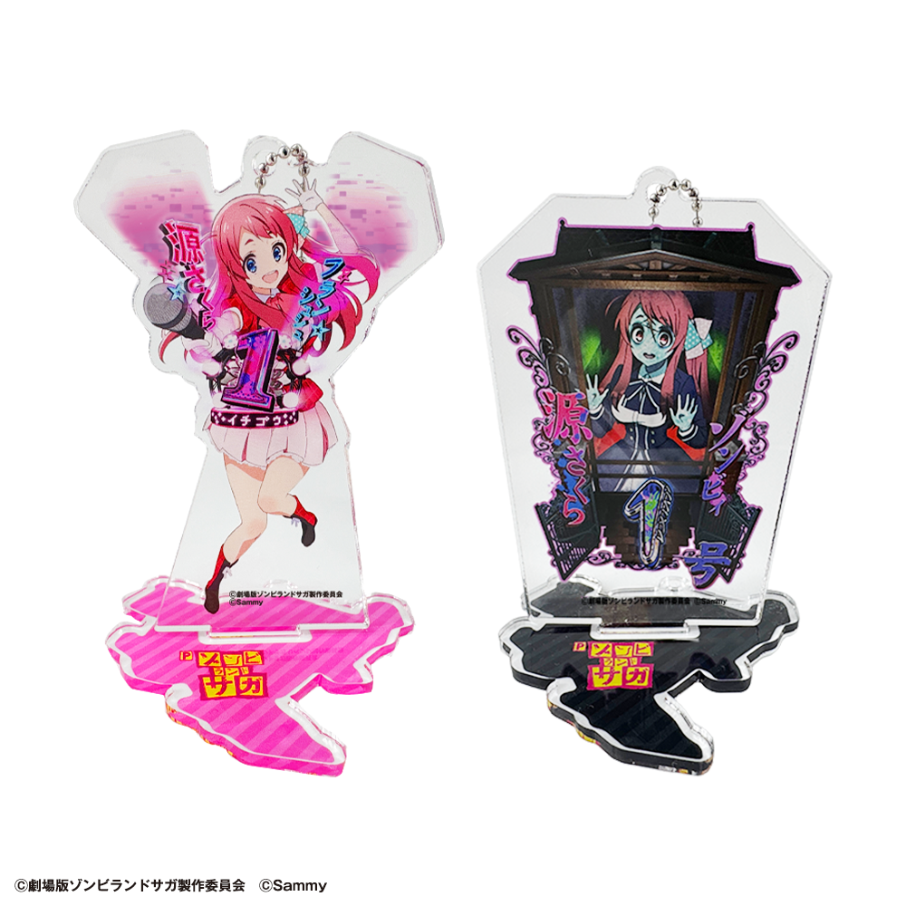 【完売品】　新品 ゾンビランドサガ　アクリルキーホルダー コンプリート7個セット ゾンビランドサガ×サンリオアクリルキーホルダー7種コンプリートセット