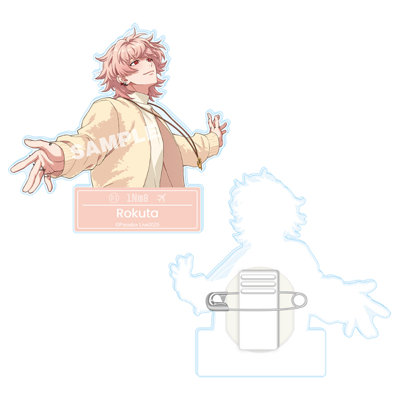 Paradox Live BIGアクリルバッジ FUTURE ロクタ【アニメタイムズ
