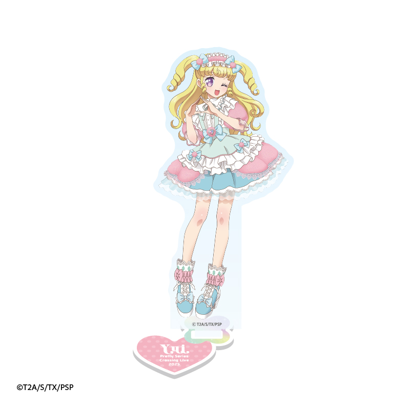 プリティーシリーズ Crossing Live 2025 アクリルスタンド 夢川ゆい