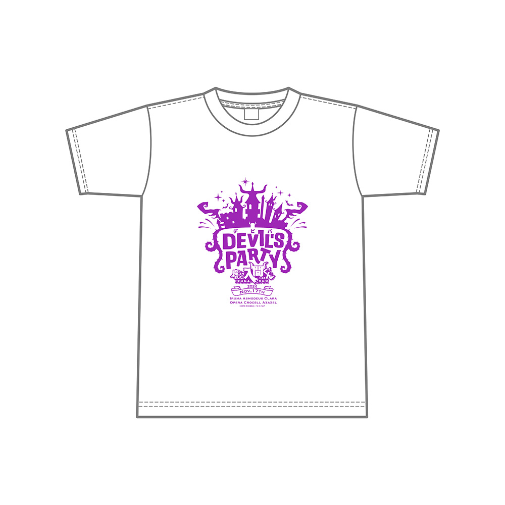 [新品]魔入りました！入間くん デビパ！来場者特典& Tシャツ(Mサイズ) TVアニメ「魔入りました！入間くん」スペシャルイベント DEVIL'S