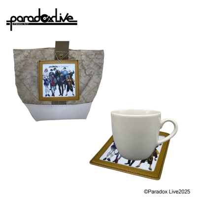 Paradox Live×Carcru】レザーコースターチャーム cozmez【アニメ