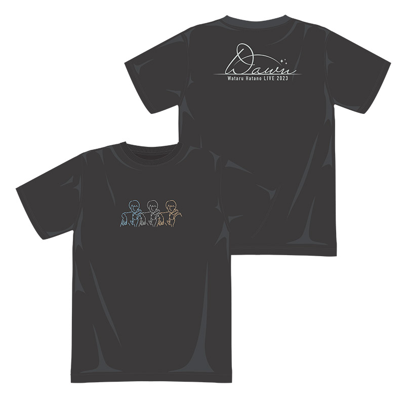 Wataru Hatano LIVE 2023 - Dawn - Tシャツ（M）【アニメ