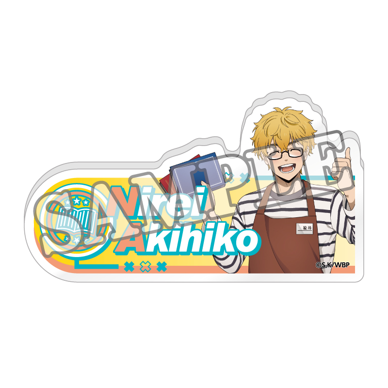 WIND BREAKER トレーディングアクリル名札バッジ 商店街の