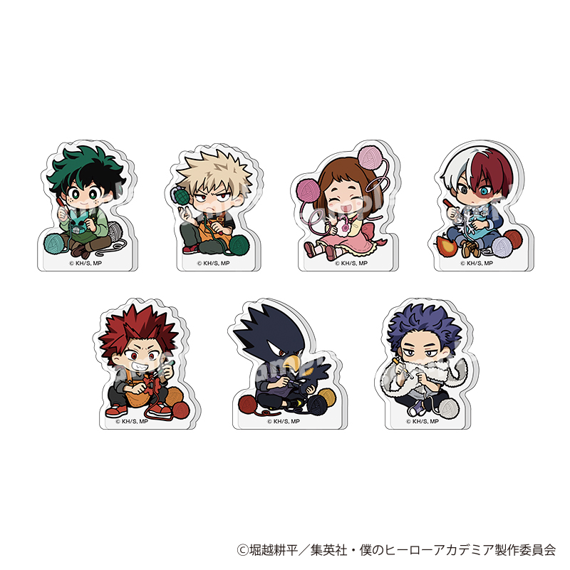 僕のヒーローアカデミア トレーディングミニアクリルブロック 編め
