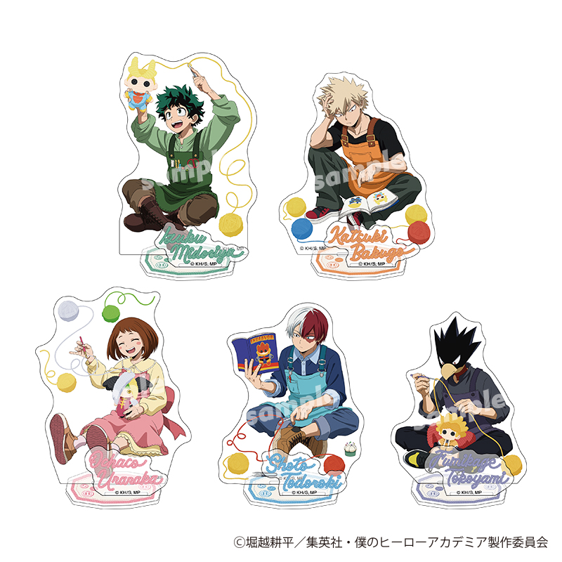 僕のヒーローアカデミア アクリルスタンド 編め！あみぐるみ (爆豪