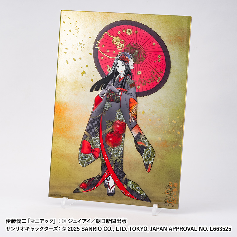 逸品！！　伊と忠謹製　手描き　クマさんのロミオとジュリエット　和装バッグ　５５０ はみ出しちゃってるシリーズ こちらのクマは試作品。 はみ出しちゃって