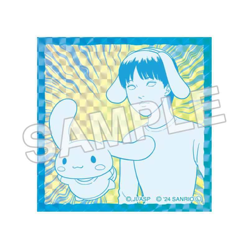 伊藤潤二×サンリオキャラクターズ トレーディングホログラムステッカー