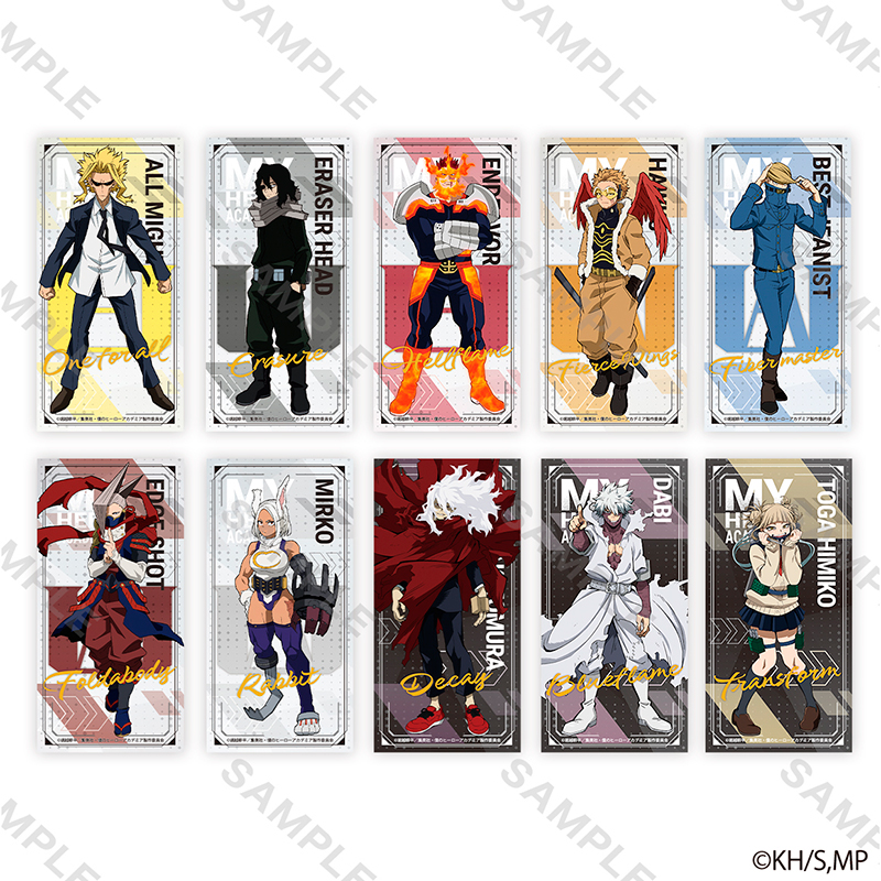 僕のヒーローアカデミア ステッカー 7期新ビジュアル (ミルコ)【YTE