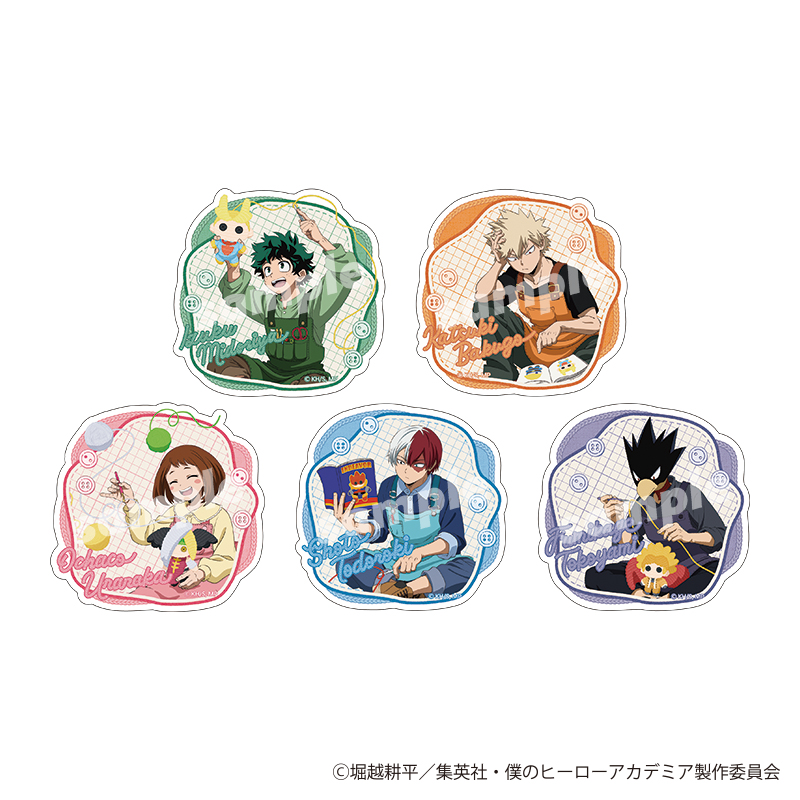 僕のヒーローアカデミア ステッカー 編め！あみぐるみ (常闇 踏陰