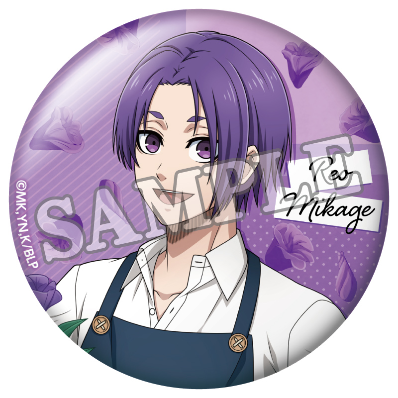 ブルーロック トレーディング缶バッジ フラワーマルシェ【YTE公式