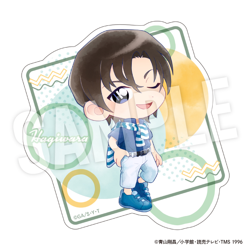 名探偵コナン ダイカットクリアステッカー Seasideデフォルメ (萩原