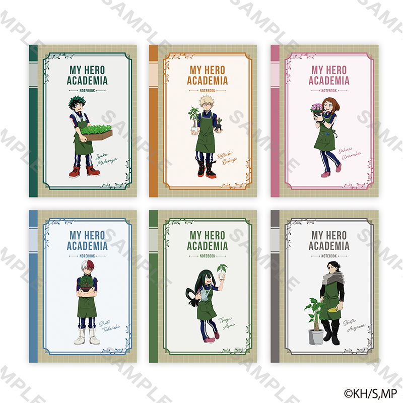 僕のヒーローアカデミア B5ノート 園芸員 (相澤消太)【YTE公式