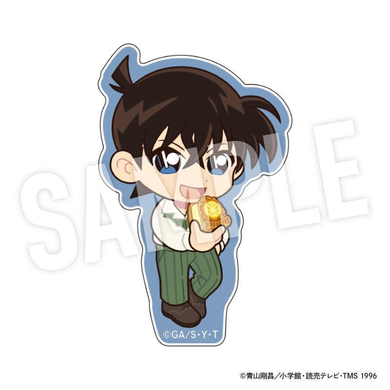 名探偵コナン アクリルステッカー weekend holidayデフォルメ (工藤 新