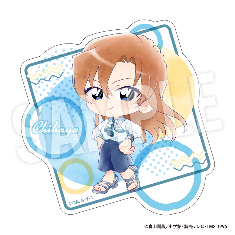名探偵コナン ダイカットクリアステッカー Seasideデフォルメ (萩原 千