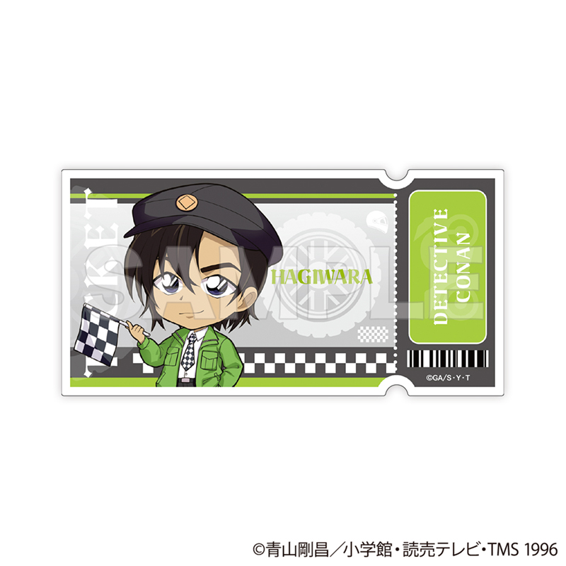 名探偵コナン トレーディングチケット風クリアカード チェッカー