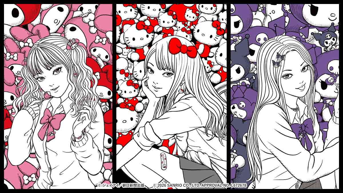 伊藤潤二×サンリオキャラクターズ 第2弾 POP UP STORE 特設ページ