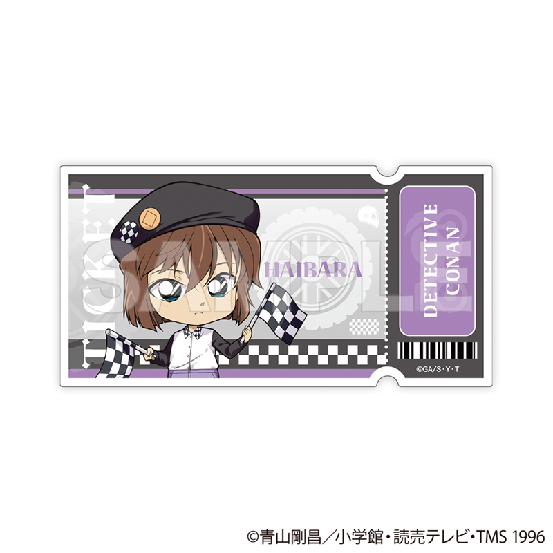 名探偵コナン トレーディングチケット風クリアカード チェッカー