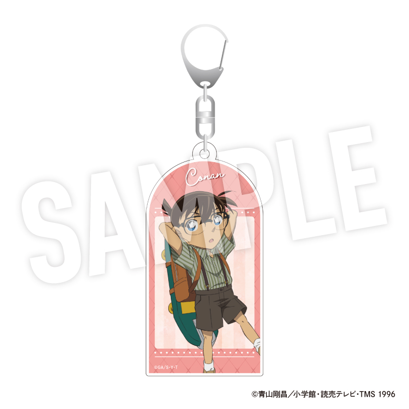 名探偵コナン アクリルキーホルダー weekend holiday (江戸川 コナン