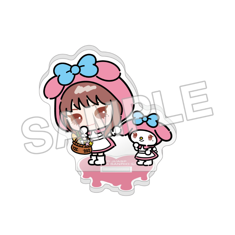 伊藤潤二×サンリオキャラクターズ トレーディングミニアクリルスタンド