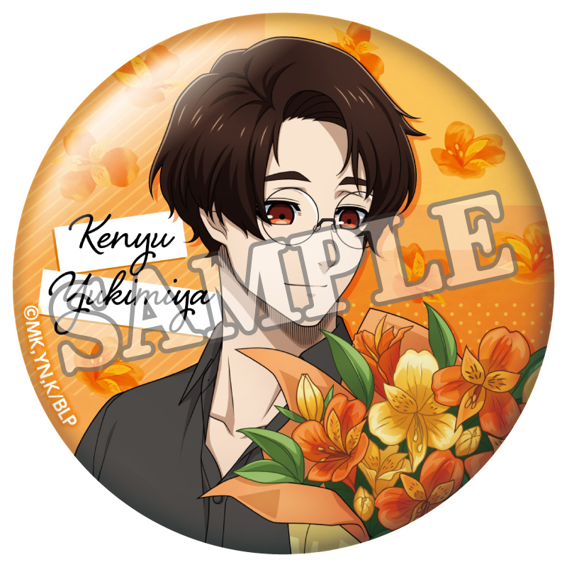 ブルーロック トレーディング缶バッジ フラワーマルシェ【YTE公式