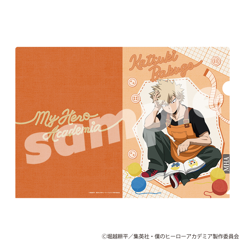 僕のヒーローアカデミア クリアファイル 編め！あみぐるみ (麗日 お茶