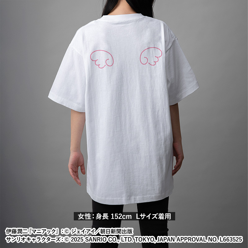 伊藤潤二×サンリオキャラクターズ ストーンTシャツ ギャル富江 (富江