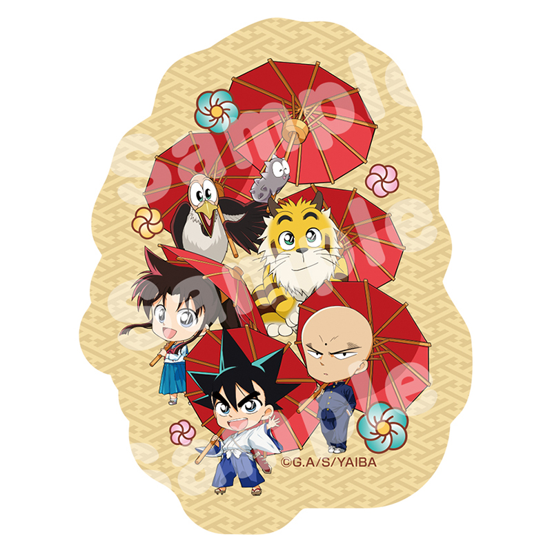 歌花てんかアクキー 真・侍伝YAIBA ステッカー 和傘【YTE公式オンラインショップ】