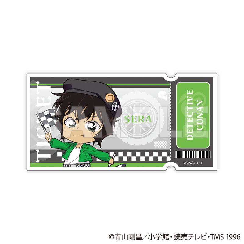 名探偵コナン トレーディングチケット風クリアカード チェッカー