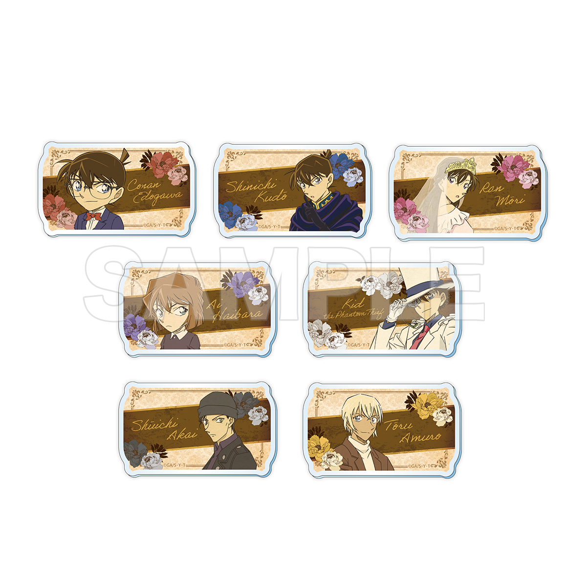 【名探偵コナン】 希少！ ピンバッジセット 名探偵コナン20周年記念 Blu-ray BOX 特典 ピンバッジセット