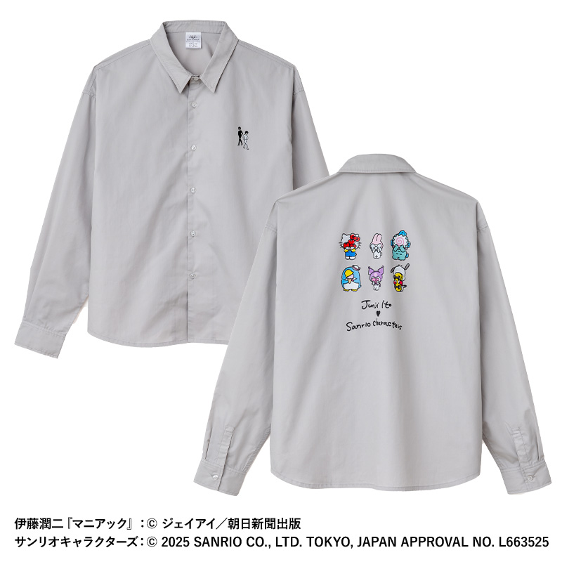 シャツ+ブラウス(長袖+七分) Viktor &amp; Rolf Tulle A Bowie Time Shirt VIKTOR&ROLF - Viktor & Rolf Tulle A Bowie Time Shirtの通販 by 5割