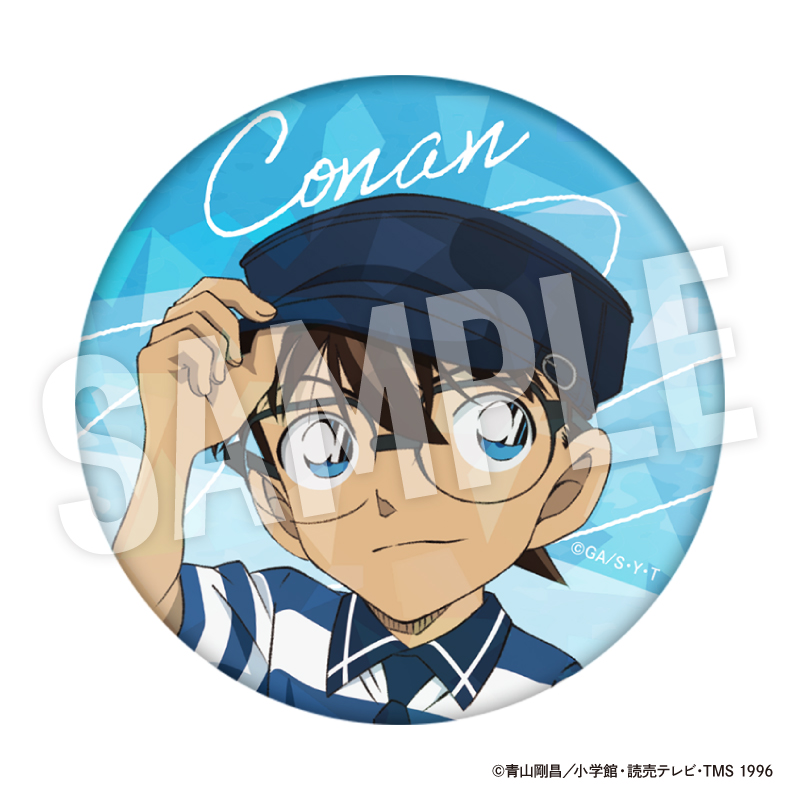 名探偵コナン トレーディングホロ缶バッジ Seaside【YTE公式オンライン
