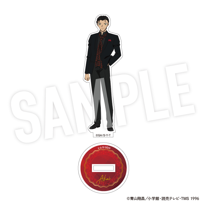 少年隊●パネル アクリルパネル『じれったいね』赤スーツ 展示品（現状品) 名探偵コナン トレーディングミニアクリルスタンド コンサート2026