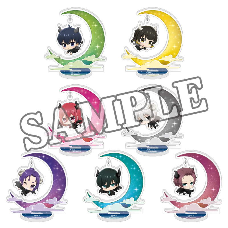 ブルーロック ゆらゆらアクリルスタンド 七人の大罪人デフォルメ