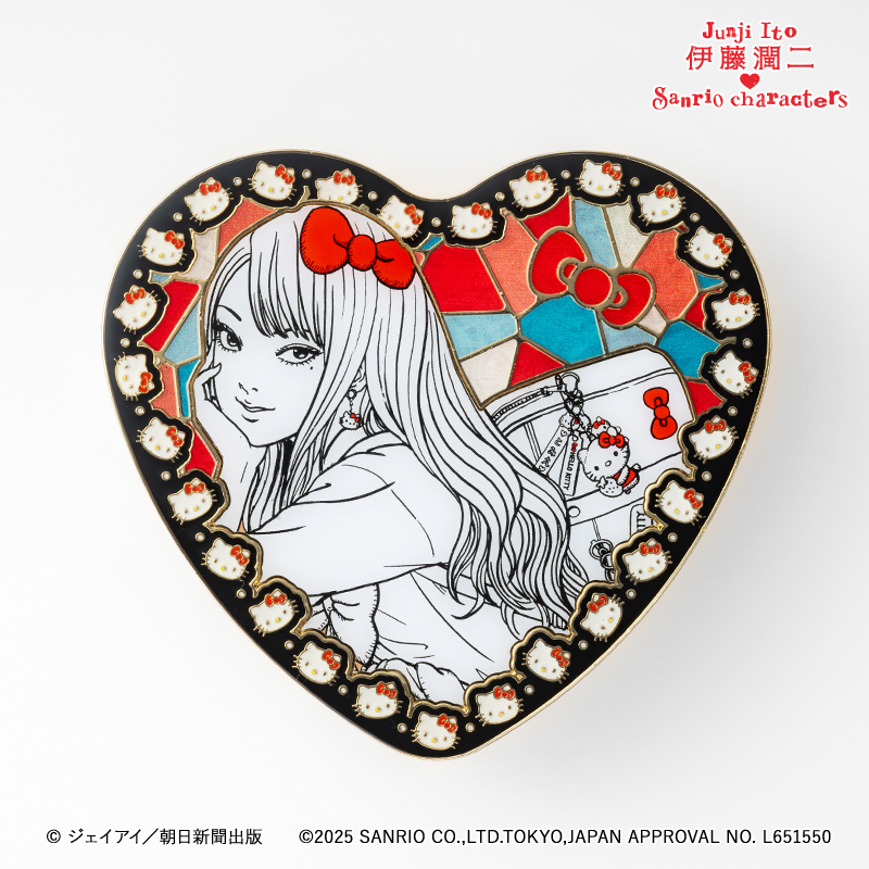 伊藤潤二　サンリオキャラクターズ　ギャル富江　ハローキティ　複製原画　未開封 伊藤潤二×サンリオキャラクターズ 複製原画 ギャル富江×ハロー