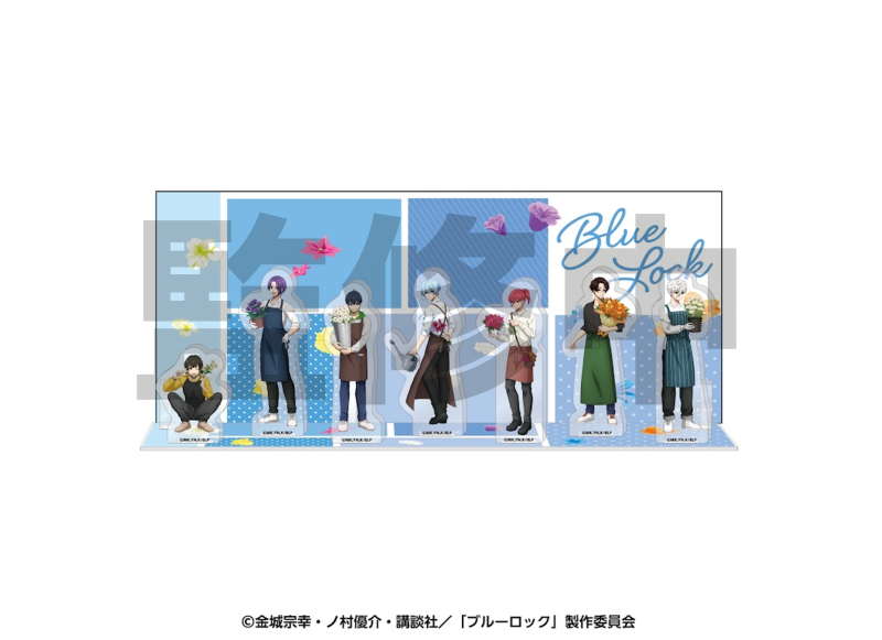 ブルーロック背景カード付 アクリルジオラマスタンドメモリアル