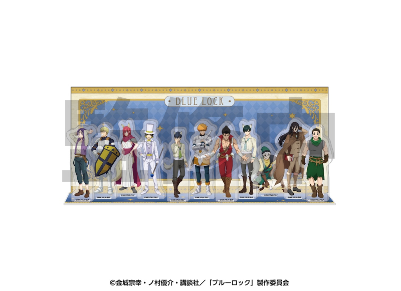 ブルーロック背景カード付 アクリルジオラマスタンドメモリアル(人狼